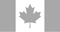 Flag of Canada(Gray)